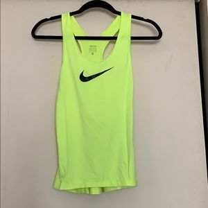 Nike neon tank top